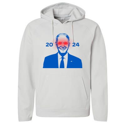 Dark Brandon 2024 Performance Fleece Hoodie