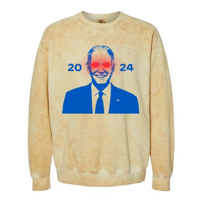 Dark Brandon 2024 Colorblast Crewneck Sweatshirt