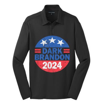 Dark Brandon 2024 Silk Touch Performance Long Sleeve Polo