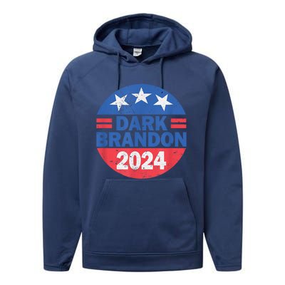 Dark Brandon 2024 Performance Fleece Hoodie