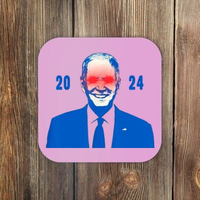 Dark Brandon 2024 Biden Funny New Campaign Coaster