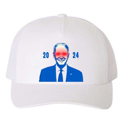 Dark Brandon 2024 Biden Funny New Campaign Yupoong Adult 5-Panel Trucker Hat