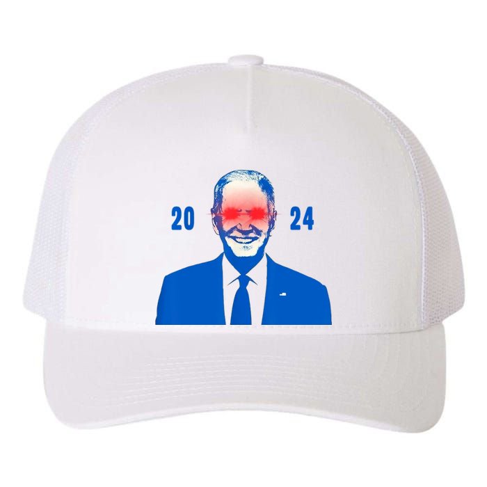 Dark Brandon 2024 Biden Funny New Campaign Yupoong Adult 5-Panel Trucker Hat