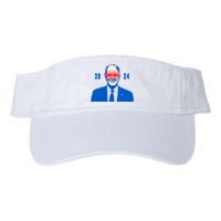 Dark Brandon 2024 Biden Funny New Campaign Valucap Bio-Washed Visor