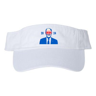 Dark Brandon 2024 Biden Funny New Campaign Valucap Bio-Washed Visor