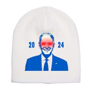 Dark Brandon 2024 Biden Funny New Campaign Short Acrylic Beanie