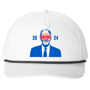 Dark Brandon 2024 Biden Funny New Campaign Snapback Five-Panel Rope Hat