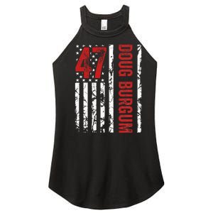 Doug Burgum 47th President 2024 Election Women's Perfect Tri Rocker Tank