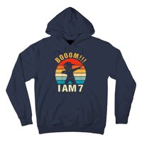 Dabbing Birthday 7 Years Old Birthday Outfit Hoodie