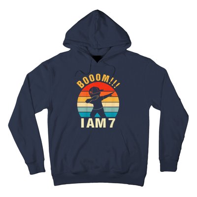 Dabbing Birthday 7 Years Old Birthday Outfit Hoodie