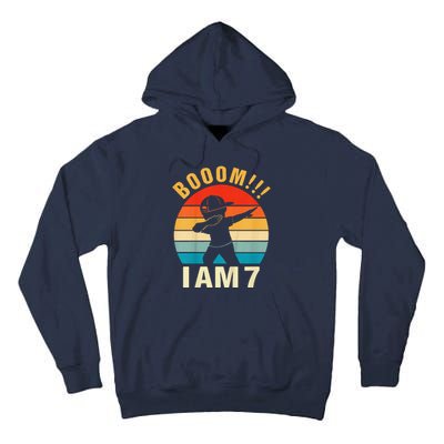 Dabbing Birthday 7 Years Old Birthday Outfit Tall Hoodie