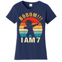 Dabbing Birthday 7 Years Old Birthday Outfit Women's T-Shirt