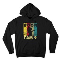 Dabbing Birthday 9 Years Old Birthday Outfit Cute Hoodie