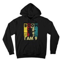 Dabbing Birthday 9 Years Old Birthday Outfit Cute Tall Hoodie