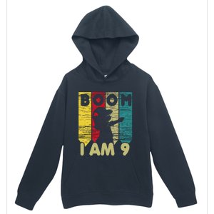 Dabbing Birthday 9 Years Old Birthday Outfit Cute Urban Pullover Hoodie