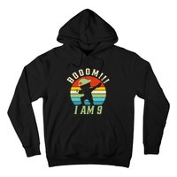 Dabbing Birthday 9 Years Old Birthday Outfit Hoodie