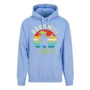 Dabbing Birthday 9 Years Old Birthday Outfit Unisex Surf Hoodie