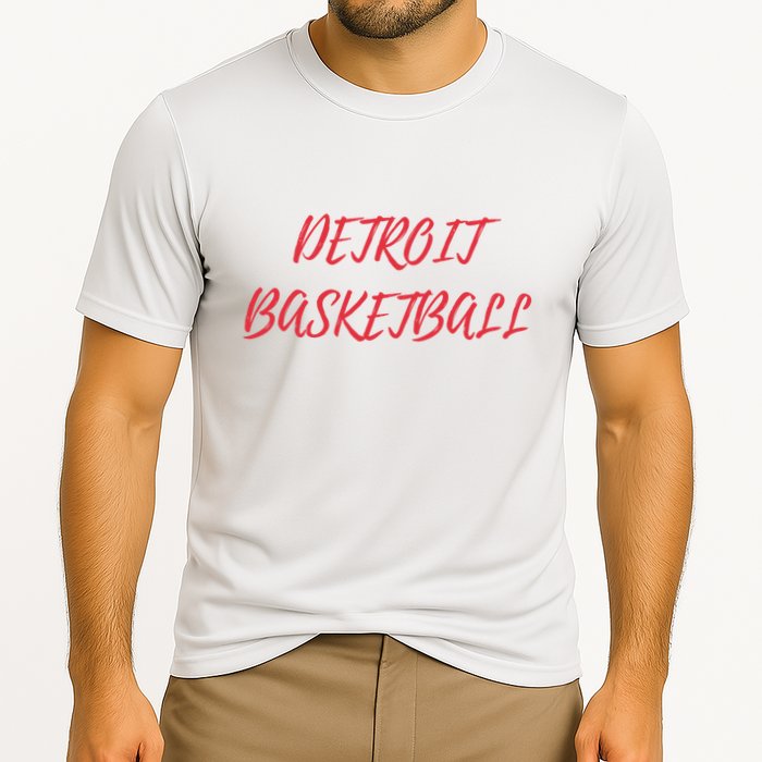 Detroit Basketball Cooling Performance Crew T-Shirt
