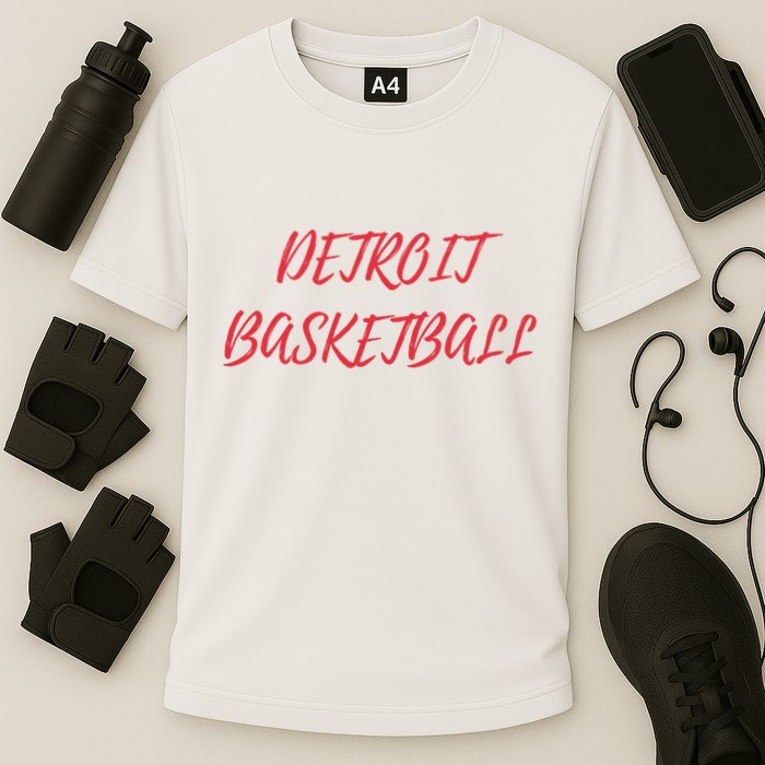 Detroit Basketball Cooling Performance Crew T-Shirt