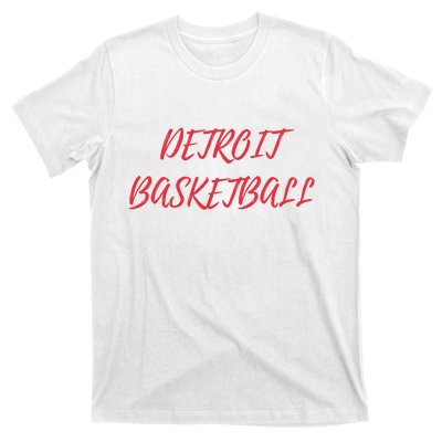 Detroit Basketball T-Shirt