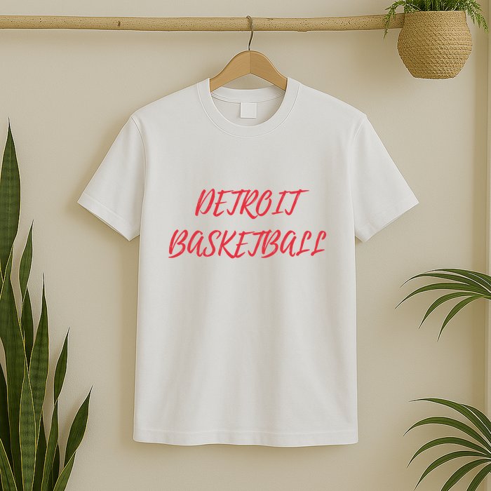 Detroit Basketball T-Shirt