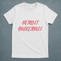 Detroit Basketball T-Shirt