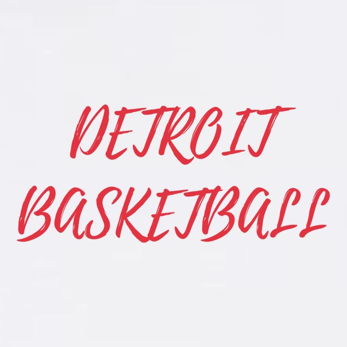 Detroit Basketball T-Shirt