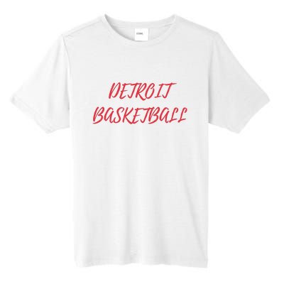 Detroit Basketball Tall Fusion ChromaSoft Performance T-Shirt