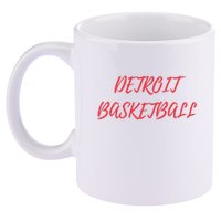 Detroit Basketball 11oz C Handle Ceramic Mug