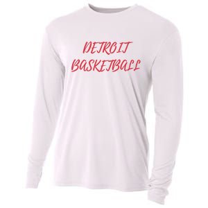 Detroit Basketball Cooling Performance Long Sleeve Crew