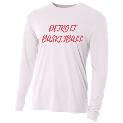 Detroit Basketball Cooling Performance Long Sleeve Crew