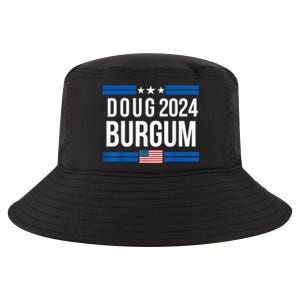 Doug Burgum American Flage 2024 Cool Comfort Performance Bucket Hat