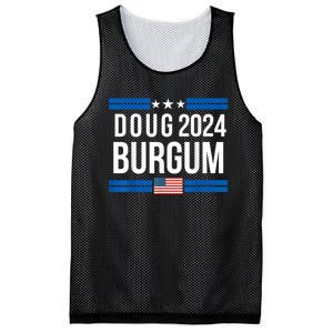 Doug Burgum American Flage 2024 Mesh Reversible Basketball Jersey Tank