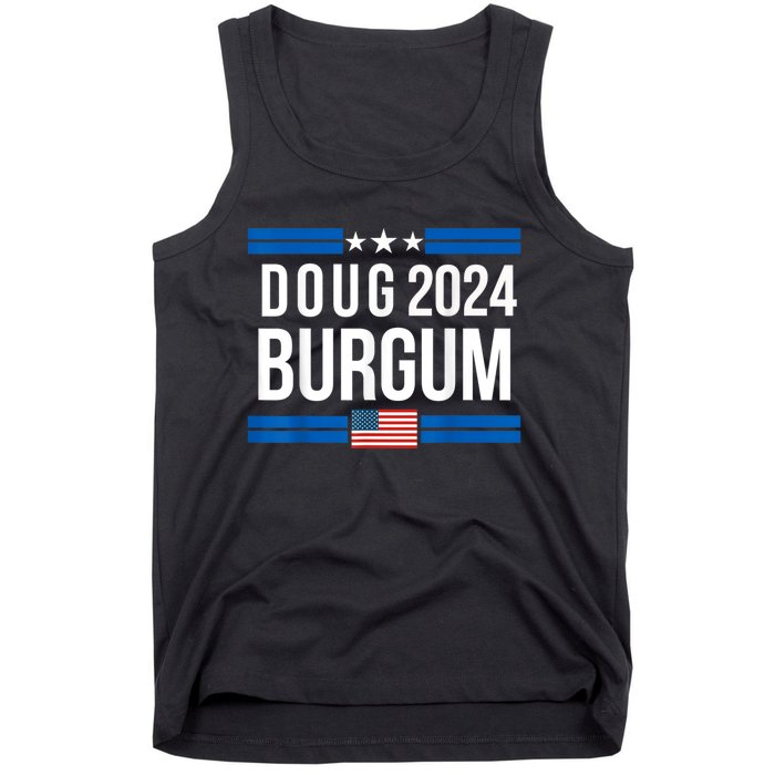 Doug Burgum American Flage 2024 Tank Top