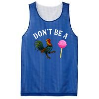 DonT Be A Rooster Lollipop Cock Mesh Reversible Basketball Jersey Tank