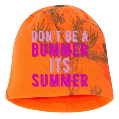 Dont Be A Bummer Its Summer Kati - Camo Knit Beanie