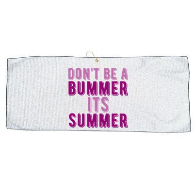 Dont Be A Bummer Its Summer Large Microfiber Waffle Golf Towel