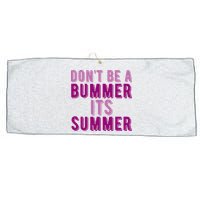 Dont Be A Bummer Its Summer Large Microfiber Waffle Golf Towel