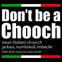 Dont Be A Chooch Italian Slang Funny Saying English Meaning Pom Pom 12in Knit Beanie