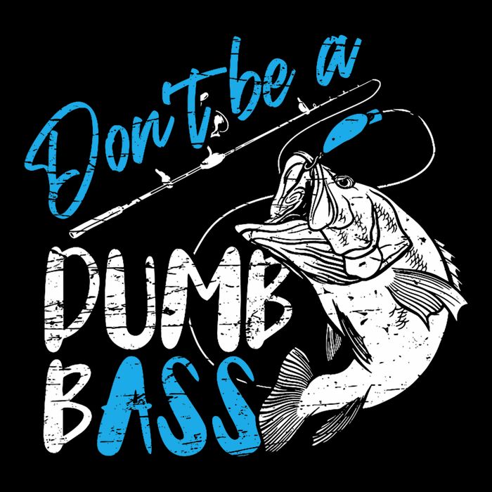 DonT Be A Dumb Bass Angler Saying FatherS Day Outfit Cropped Pullover Crew