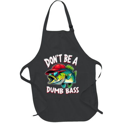 DonT Be A Dumb Bass Fishing Humor Fisherman Master Baiter .Png Apron