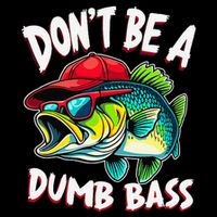 DonT Be A Dumb Bass Fishing Humor Fisherman Master Baiter .Png City Backpack