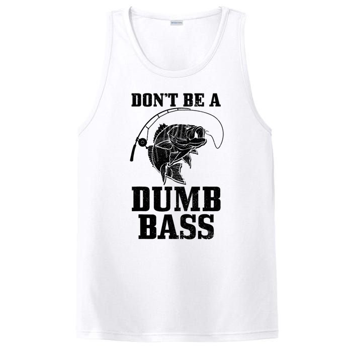 DonT Be A Dumb Bass Fishing Funny Fish Fisherman PosiCharge Competitor Tank