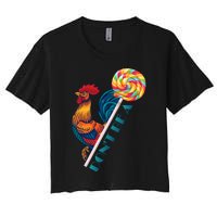 DonT Be A Cock Sucker YAll Cock Sucker Joke Gag Saying Women's Crop Top Tee