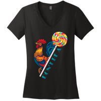 DonT Be A Cock Sucker YAll Cock Sucker Joke Gag Saying Women's V-Neck T-Shirt