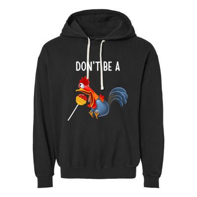 Dont be a cocker sucker - Don't be a cocktail sucker Garment-Dyed Fleece Hoodie