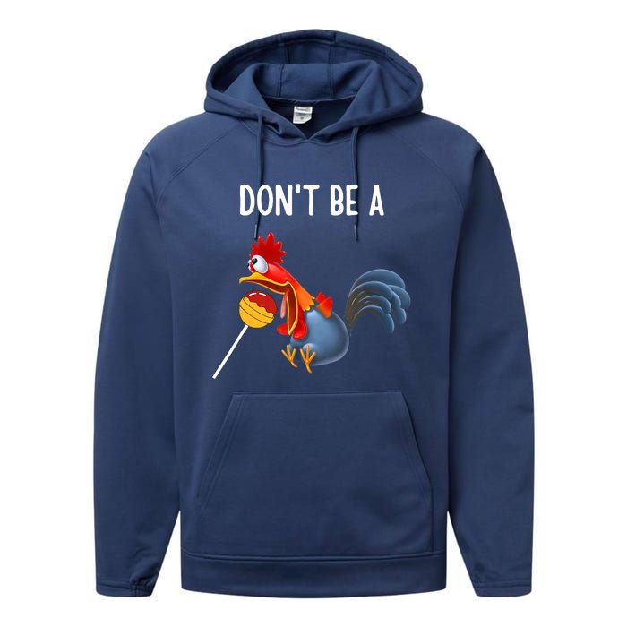 Dont be a cocker sucker - Don't be a cocktail sucker Performance Fleece Hoodie