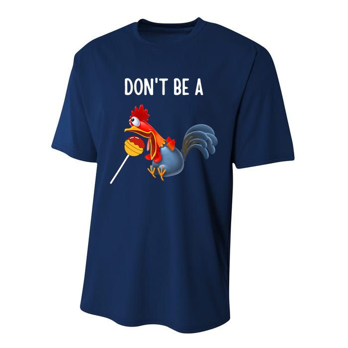 Dont be a cocker sucker - Don't be a cocktail sucker Performance Sprint T-Shirt