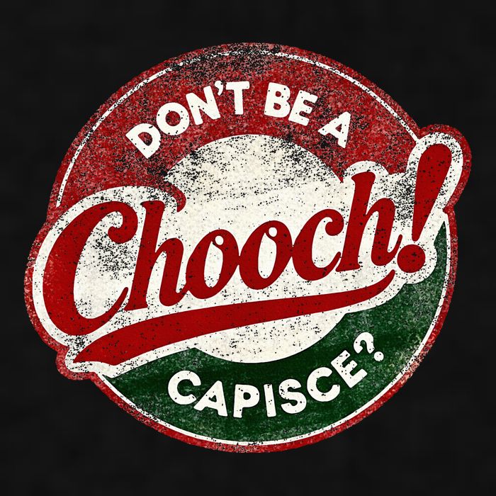 DonT Be A Chooch! Capisce Retro – Funny Italian American Ladies PosiCharge Tri-Blend Wicking Tank