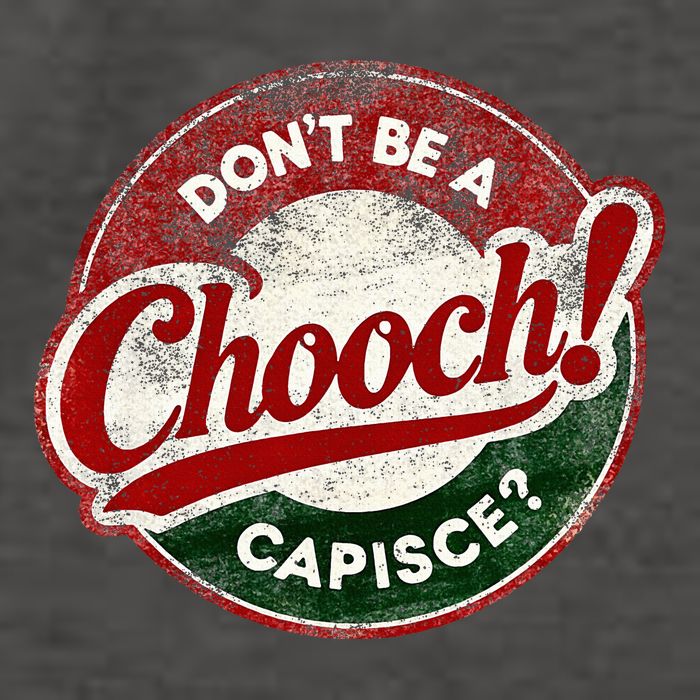 DonT Be A Chooch! Capisce Retro – Funny Italian American Vector Backpack
